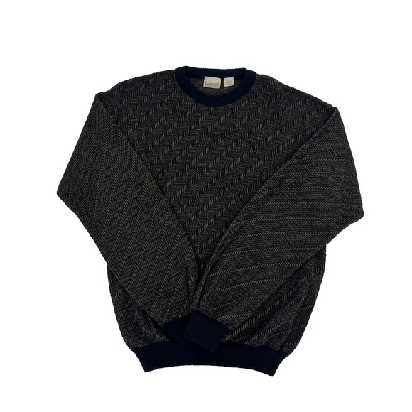 Fieldmaster Other - Fieldmaster‎ Mens Size M Pullover Sweater Blue Beige Crew Neck Long Sleeve